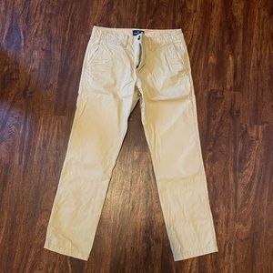American Eagle Straight Slim Khaki